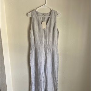 Stripped Jumpsuit